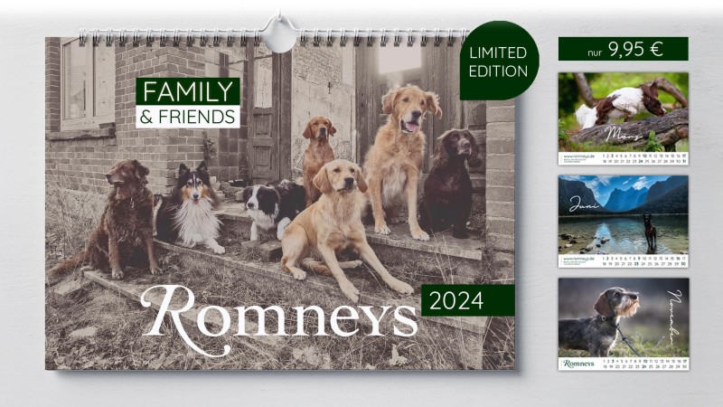 ROMNEYS FAMILY & FRIENDS Kalender 2024 - Limited Edition