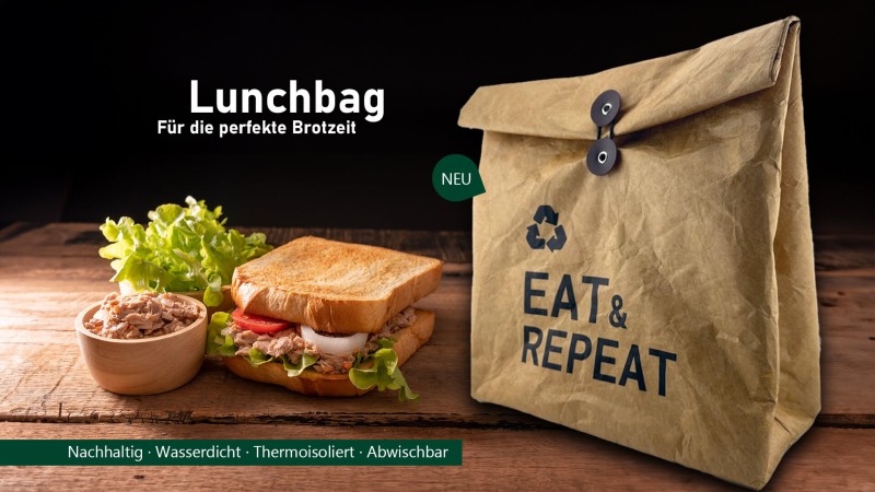 ROMNEYS Lunchbag - Eat & Repeat